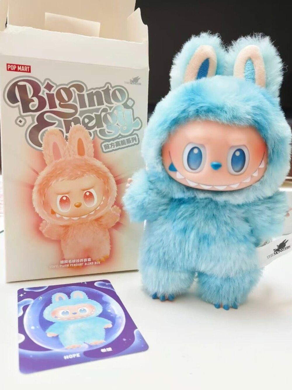 LABUBU Big Into Energy High Energy Confirmed Box HOPE - Picture 4 of 4